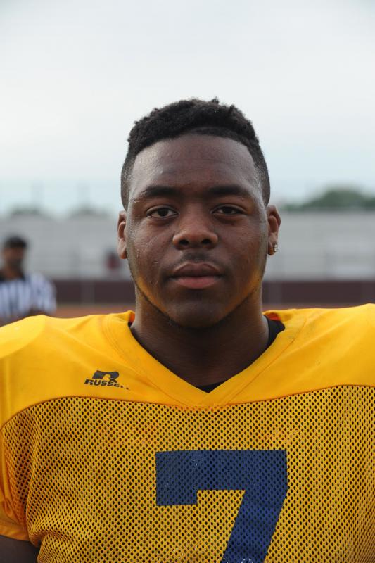 Kani Kane is pictured at Blue-Gold All-Star practice. DAVE FREDERICK PHOTO